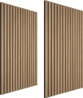Akustikpaneele Sonic Wall Holzoptik - Eiche hell, 2er Set