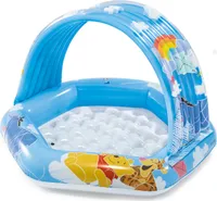 Brodzik dmuchany z daszkiem Kubuś Puchatek 109 x 102 cm INTEX 58415