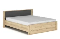 DOMICA manželská postel 160, artisan/šedá