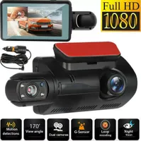 1080P Dual Objektiv Auto Dash Cam mit G-Sensor