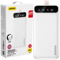 Dudao K8+s powerbanka 30000mAh so svietidlom White