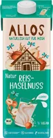 Allos Natur Reis-Haselnuss Drink -- 1l x 6  - 6er Pack VPE