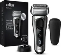Braun Series 8 8417s stříbrná wet&dry