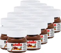 Ferrero Nutella Mini Glas Brotaufstrich Schokolade 25g - Nuss-Nougat (18er Pack