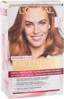 L'Oreal Excellence krémová farba na vlasy 7.43 Blonde copper