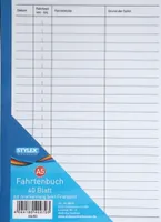 Fahrtenbuch / DIN A5 / 40 Blatt