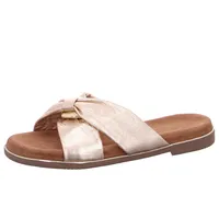 Marco Tozzi Damen Pantolette in Gold, Größe 39