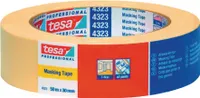 Tesa Kreppband 4323 50m 19mm hellbeige flach Bündeln bis zu 3 Tagen