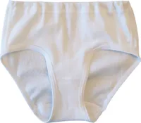 HERMKO 2200  Mädchen Unterhose aus Baumwolle, Farbe:weiß, Größe:98
