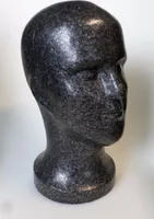 FP Styroporkopf SAM - ca. 33 cm - TOP Markenqualität  (schwarz-anthrazith)