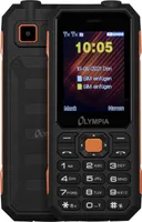 Olympia Mobiltelefon Active schwarz/orange Outdoor