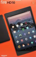 Amazon Fire HD 10 Tablet HD Display, 64 GB, mit Spezialangeboten, 7. Gen., Schwarz