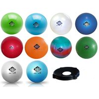 BASIT Gymnastikball Sitzball Fitnessball Ball Bürostuhl Farbe + Größe wählbar, Modell:Durchmesser 85 cm, Farbe:blau-hell