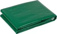 Abdeckplanen 4 x 4 m - 120 g/m² Gewebeplanen Zeltplane UV-beständig - Grün - 4 x 4 m (16 m²)