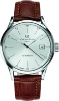 Carl von Zeyten Eschenz Herren Automatikuhr braun/silber CVZ0002WH