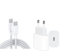 iPhone 15 Schnellladegerät 20W + 1m USB C Ladekabel, Netzteil Ladegerät Adapter für Apple iPhone 15 / 15 Pro / 15 Pro Max / 15 Plus und iPad