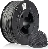 2 x MIDORI® 3D Drucker 1,75mm PLA Filament 1kg Spule Rolle Premium Dunkelgrau Metallic