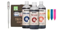 BioBizz Dünger Outdoor Set 3-teilig Try Pack -  inkl. Pipette & 3 Pflanzenschilder