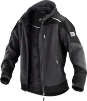 Kübler Strickjacke dunkelgrau/schwarz Gr. 3XL