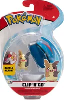 Pokemon Clip N Go Morpeko (Pappsattmuster) + Superball
