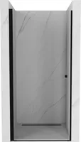 Mexen Pretoria Drehbare Duschtür 90 cm, Transparent, Schwarz - 852-090-000-70-00