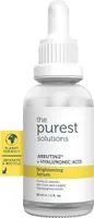 The Purest Solutions Aufhellendes Serum (Arbutin 2% + Hyaluronsäure) - Beseitigt Ungleichheiten im Hautton für strahlende Haut
