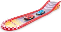 Intex 57167NP Šmykľavka "Racing Fun" Šmykľavka s detským bazénom (561x119x76cm) Špliechanie vo vode