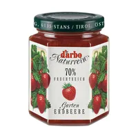 Darbo Garden jahodová přírodní ovocná pomazánka 200g