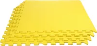 Merco Colored Puzzle fitness podložka žlutá balení 4 ks