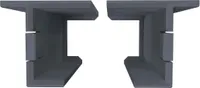 Untertisch Halterung kompatibel für CalDigit TS3Thunderbolt Dock - Grau