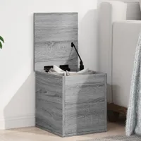 vidaXL Truhe Grau Sonoma 30x35x35 cm Holzwerkstoff