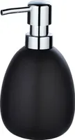 WENKO Seifenspender Mod. Polaris Schwarz matt, Keramik, 390 ml