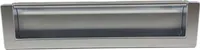 Möbelgriff Einlassgriff Bente LA 160 mm Metall Chrom matt Griffmuschel Muschelgriff