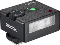 Godox iM30 Mini fotoaparátový blesk GN15 Camera Speedlite 7 úrovní výkonu 3,6 s doba nabíjení s jednokontaktní hot shoe sadou pro bezzrcadlovky Canon, Nikon a Sony, filmové fotoaparáty