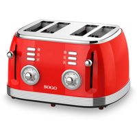 Toaster Retro 4 Scheiben-1500W