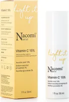 NACOMI Face Serum with 15% Vitamin C 30ml - Restores Radiance, Reduces Wrinkles, and Fights Acne