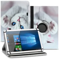 Tablet Tasche für Samsung Galaxy Tab A8 Hülle Schutzhülle Schutz Cover 360° Drehbar, Farbe:Motiv 11
