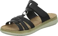 Alyssa Damen-Pantolette Schwarz, Farbe:schwarz, EU Größe:39