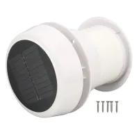 DC12V RV strešný výfukový ventilátor Tiché vetranie na solárny pohon pre karavany lode jachty