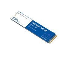 Western Digital Blue SN570 NVMe SSD 250GB interne Festplatte (M.2, 2280, M-Key)