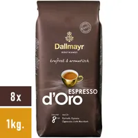 Dallmayr Espresso d'Oro Kaffeebohnen 8x1kg.