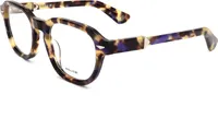 Police VPLG81 0744 YELLOW SPOTTED HAVANA WITH SHI 50/22/145 Herren Brillen