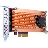 QNAP QM2 - PCIe - M.2 - PCIe 2.0 - Kupfer - 68,9 mm - 147,2 mm