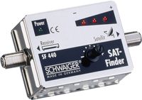 Schwaiger SAT-Finder SF440 531, 3+1 LED Anzeige