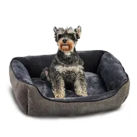 CALIYO Hunde-Autositz Autositz für Hunde, Haustier-Autositz,multifunktionales  Hundebett, Oxford-Gewebe, Polypropylen und synthetische Baumwolle, geeignet  für alle Arten von Autos, multifunktionales Hundebett