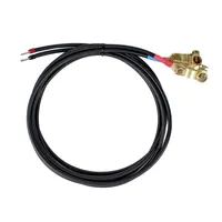 1 Paar Verbindungskabel vom Laderegler zur Batterie 6mm² / 2m