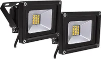 Greenmigo 2 Stücke 20W SMD LED Fluter Strahler warmweiss IP65 Wandleuchter Flulicht Flutbeleuchtung LED Gartenlampe Außenstahler