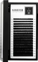 Wimpernextensions zur Volumentechnik Nanolash 0.10 C Curl 6-13mm Mix Länge
