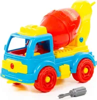 Polesie - Kvádry-přepravní Betonářské auto (29 kusů) (v mřížce)