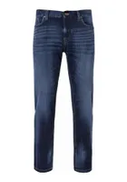 Alberto - Herren 5-Pocket Cosy Jeans Regular Fit (1859 4817), Größe:W32/L30, Farbe:Navy (898)